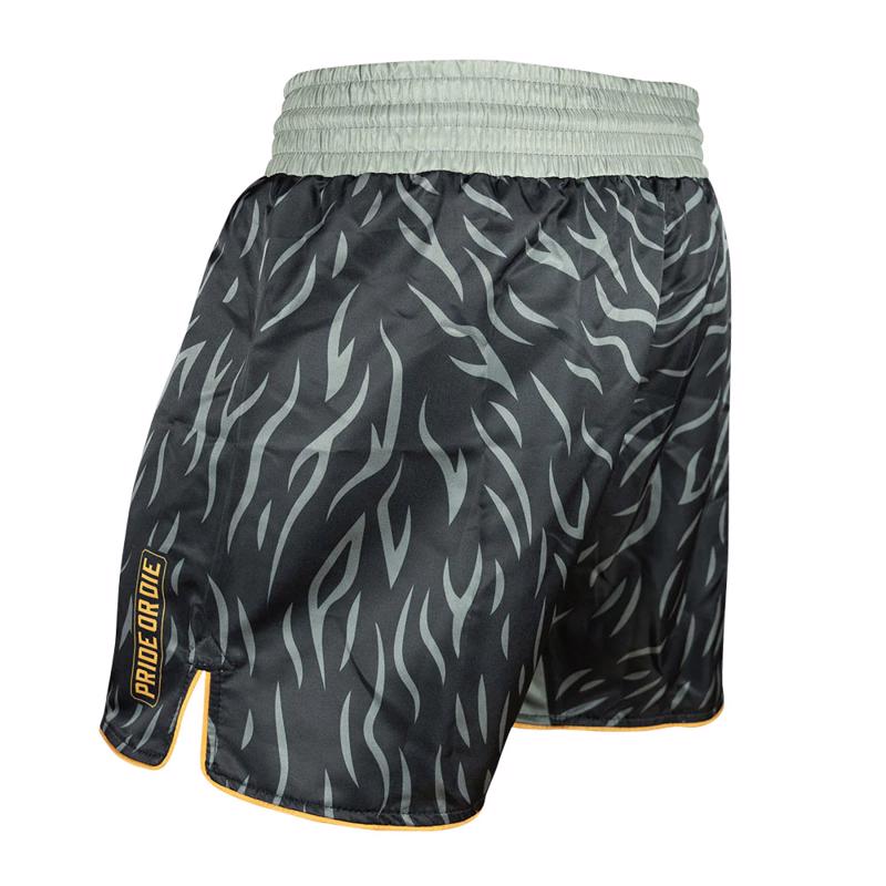 Pride Or Die wolfpack v2 MMA Shorts - Black